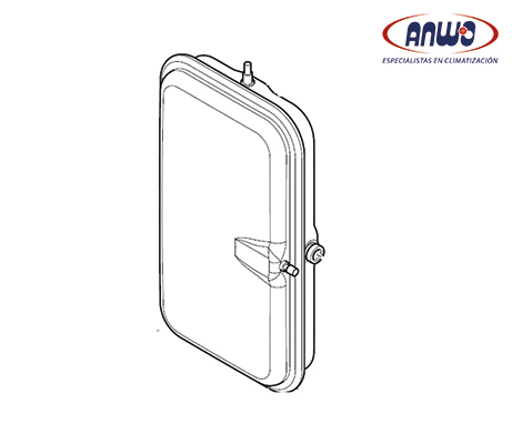 ESTANQUE EXP. DUO-TEC COMPACT 24/28 RECT. L.7